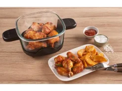 Freidora de aire de cristal »SHFDG 1500 A1«, 2 l o 4 l