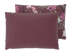 Funda de almohada de satén de microfibra 50 x 75 cm, pack 2