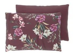 Funda de almohada de satén de microfibra 50 x 75 cm, pack 2