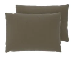 Funda de almohada de satén de microfibra 50 x 75 cm, pack 2