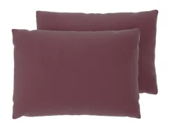 Funda de almohada de satén de microfibra 50 x 75 cm, pack 2