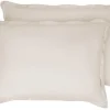 Funda de almohada reversible de satén de microfibra 50 x 75 cm, pack 2