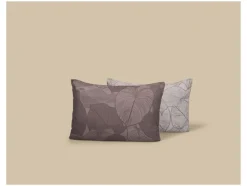 Funda de almohada reversible de satén de microfibra 50 x 75 cm, pack 2