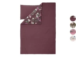Funda nórdica reversible de microfibra satinada, 150 x 220 cm