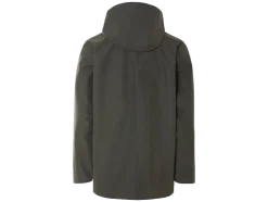 Gabardina de lluvia para hombre, con tejido exterior repelente al agua.