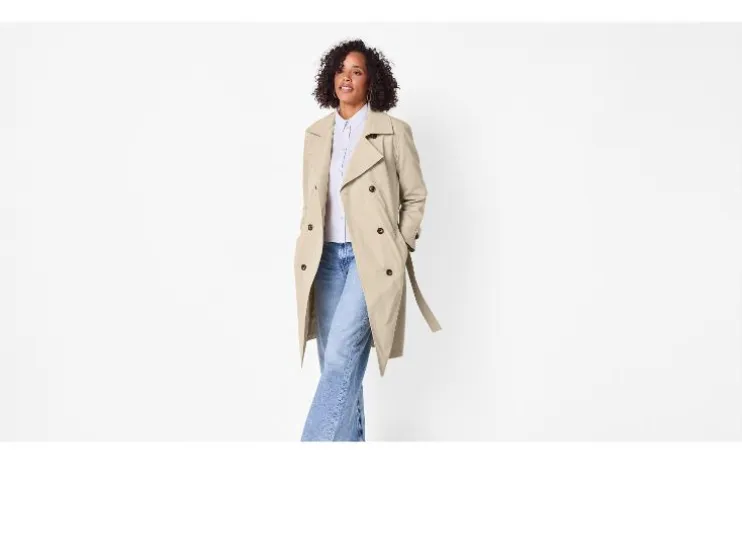 Gabardina de mujer