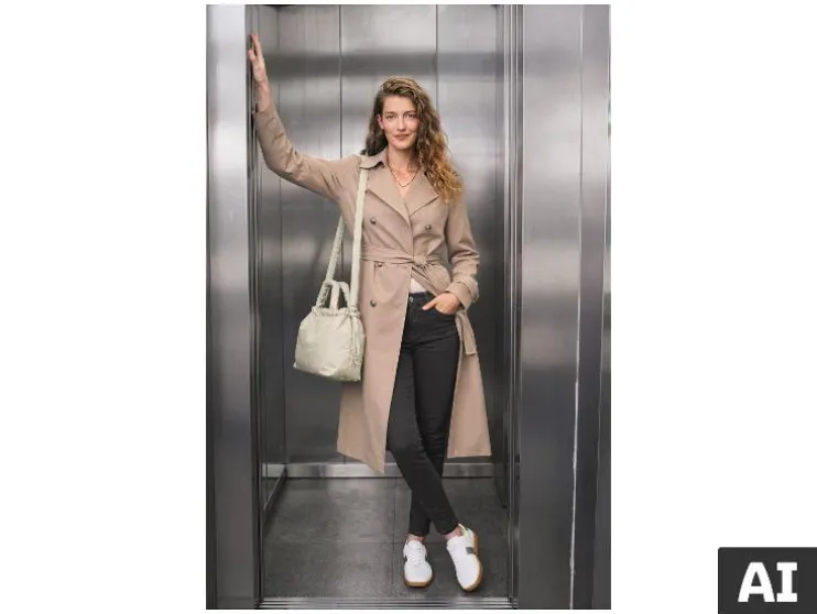 Gabardina de mujer