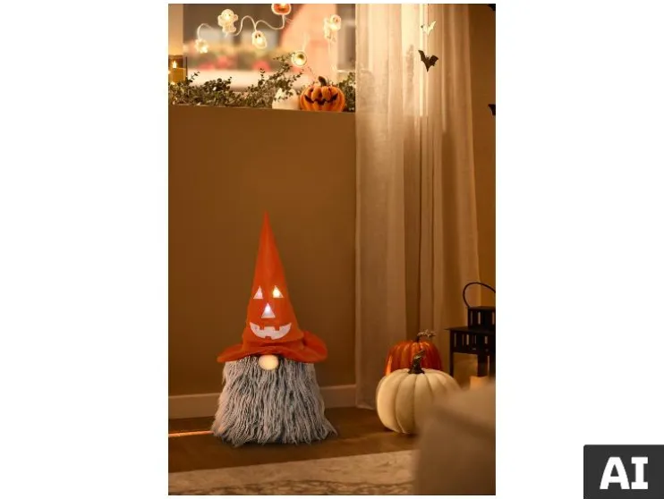Gnomo de Halloween LED