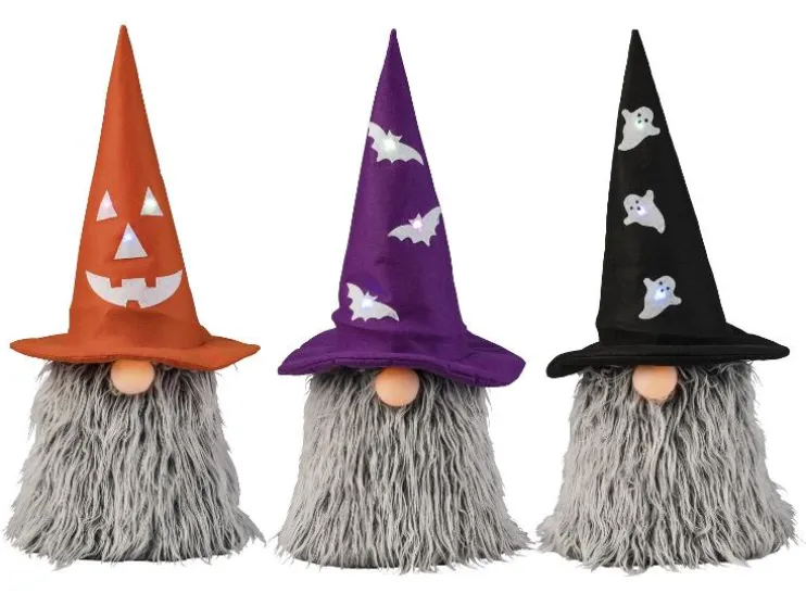 Gnomo de Halloween LED