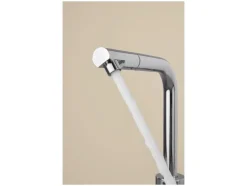 Grifo de cocina con caño alto
