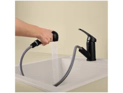 Grifo monomando con ducha extraíble