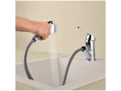 Grifo monomando con ducha extraíble