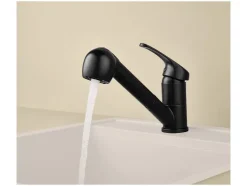 Grifo monomando con ducha extraíble