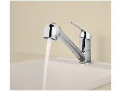 Grifo monomando con ducha extraíble