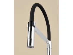Grifo monomando para fregadero con ducha extraíble