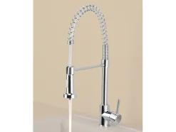 Grifo monomando para fregadero con ducha extraíble