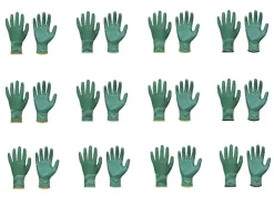Guantes de nitrilo, set de 12.