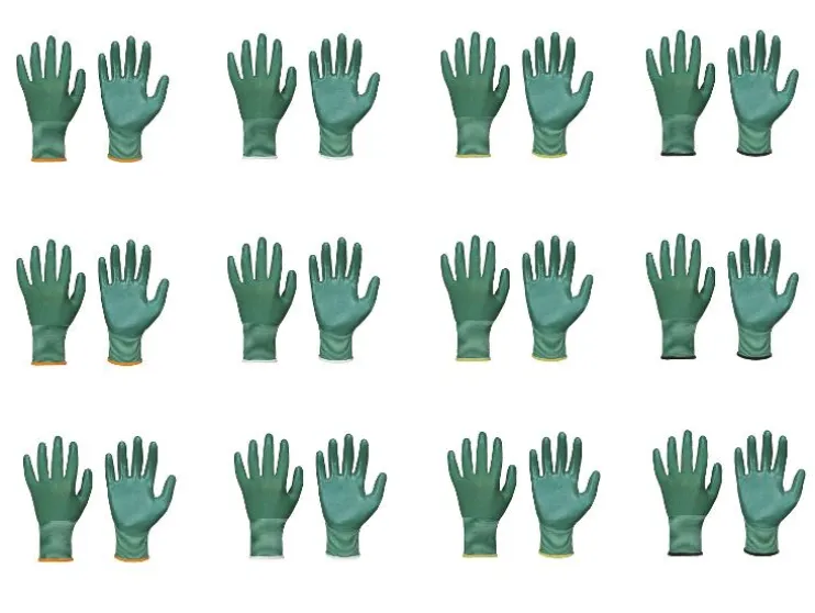 Guantes de nitrilo, set de 12.
