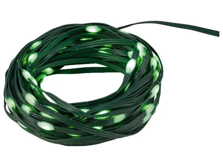 Guirnalda de luces LED con sensor de audio.