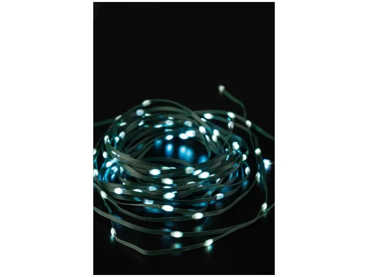 Guirnalda de luces LED con sensor de audio.