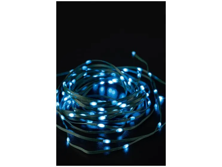 Guirnalda de luces LED con sensor de audio.