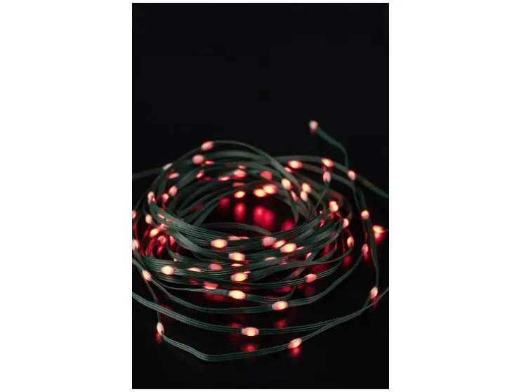 Guirnalda de luces LED con sensor de audio.