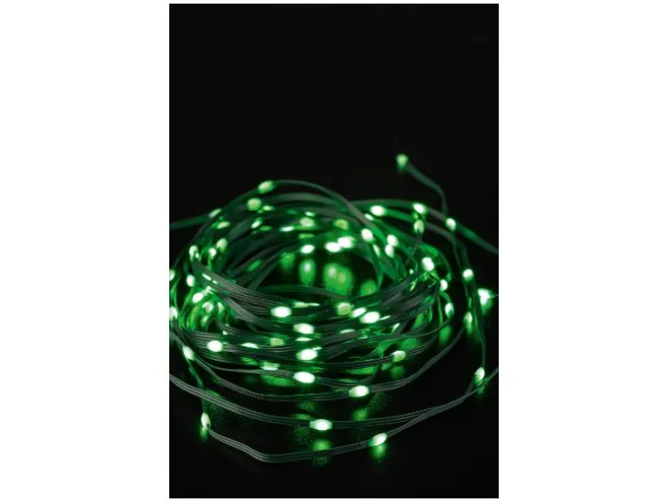 Guirnalda de luces LED con sensor de audio.