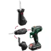 Herramienta combinada a batería de 20 V »PKGA 20-Li D2«, con batería y cargador.