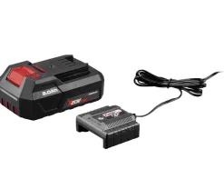 Herramienta combinada a batería de 20 V »PKGA 20-Li D2«, con batería y cargador.