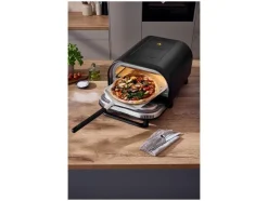 Horno para pizza eléctrico »SPE 2400 A1«, con piedra para pizza de cordierita.