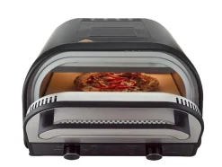 Horno para pizza eléctrico »SPE 2400 A1«, con piedra para pizza de cordierita.