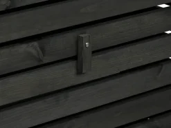 Huerto urbano »Rolla«, de madera de pino, con compartimento de almacenaje.
