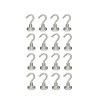 Imanes de neodimio / soportes magnéticos con clip / ganchos magnéticos / imanes con ojal / juego de imanes en recipiente con avellanado.