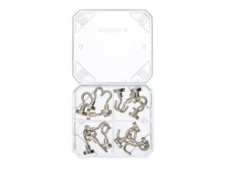 Imanes de neodimio / soportes magnéticos con clip / ganchos magnéticos / imanes con ojal / juego de imanes en recipiente con avellanado.