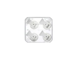 Imanes de neodimio / soportes magnéticos con clip / ganchos magnéticos / imanes con ojal / juego de imanes en recipiente con avellanado.