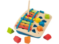 Instrumento musical 6 en 1 / Xilófono-piano / Mesa de tambor
