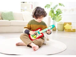 Instrumentos musicales con efecto pixelado.