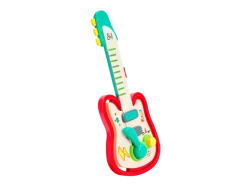 Instrumentos musicales con efecto pixelado.