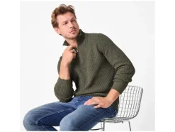 Jersey de cuello alto para hombre