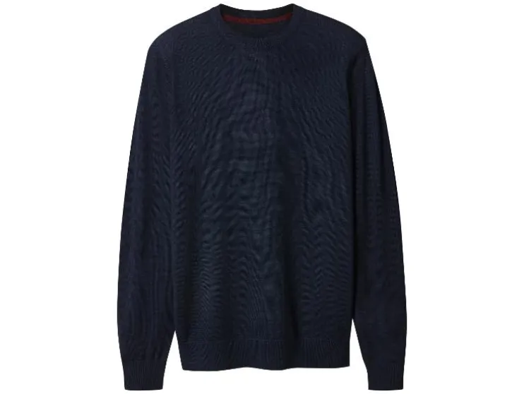Jersey de mezcla de lana merino prémium para hombre