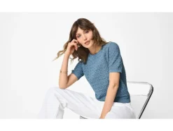Jersey de mujer de punto calado