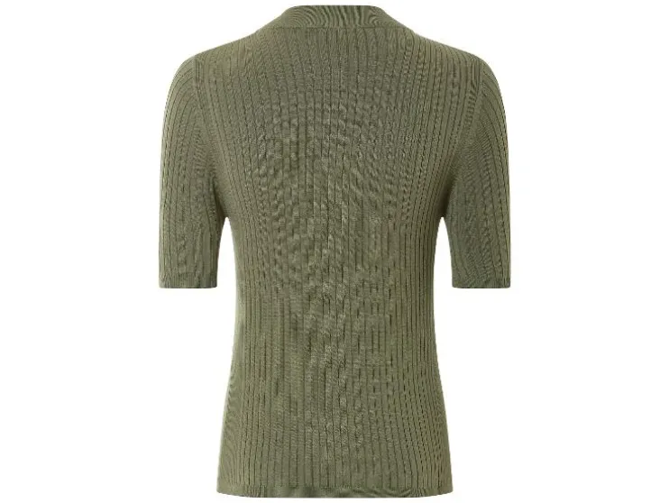 Jersey de mujer, en calidad de punto fino suave.
