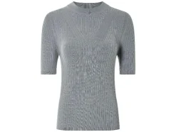 Jersey de mujer, en calidad de punto fino suave.