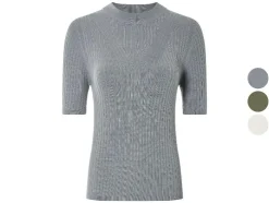Jersey de mujer, en calidad de punto fino suave.