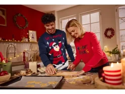 Jersey de Navidad prémium para hombre con efecto LED y música / Jersey de Navidad prémium con efecto LED.
