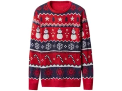 Jersey de Navidad prémium para hombre con efecto LED y música / Jersey de Navidad prémium con efecto LED.