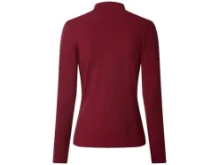 Jersey de punto acanalado para mujer