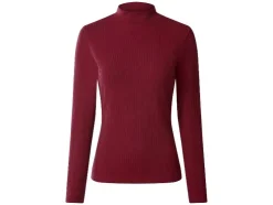 Jersey de punto acanalado para mujer