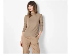 Jersey de punto acanalado para mujer