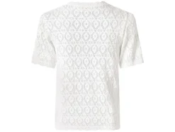 Jersey de punto calado de mujer